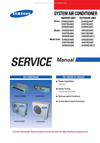 Samsung Air Conditioner Service Manual 106