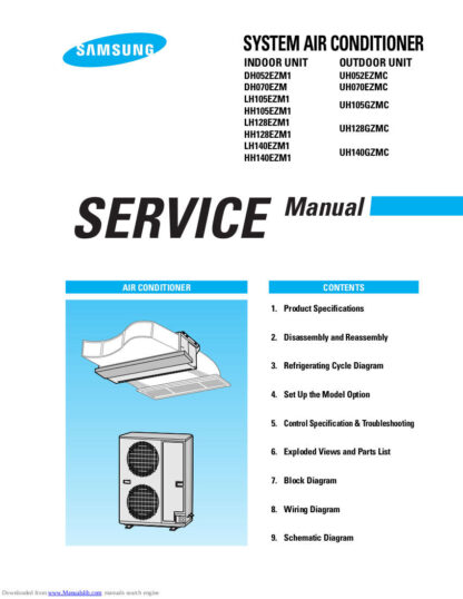 Samsung Air Conditioner Service Manual 107