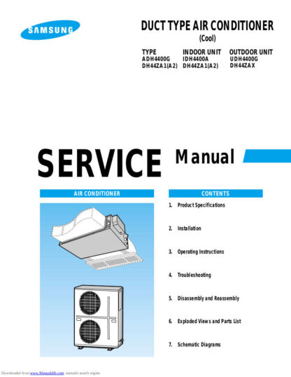 Samsung Air Conditioner Service Manual 113