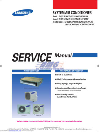 Samsung Air Conditioner Service Manual 114