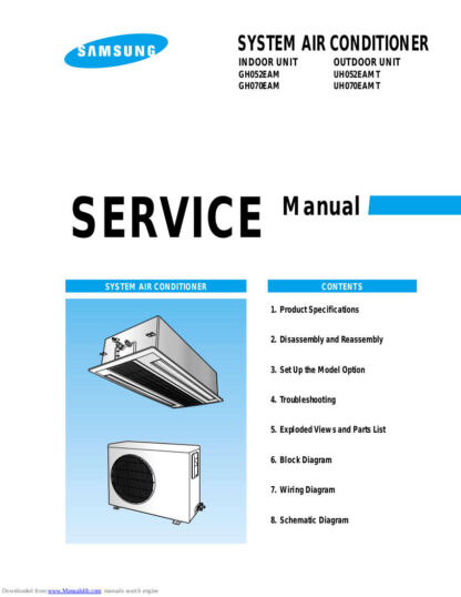 Samsung Air Conditioner Service Manual 117