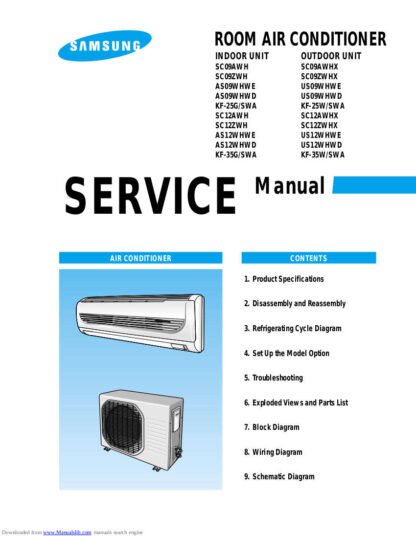 Samsung Air Conditioner Service Manual 120