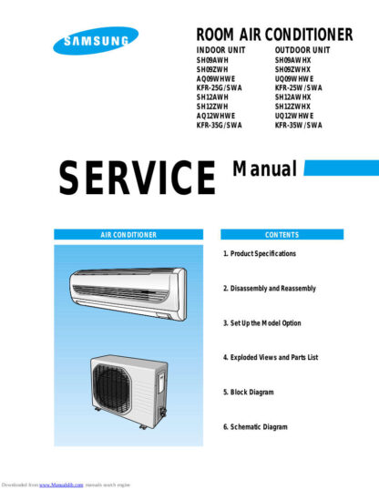 Samsung Air Conditioner Service Manual 121