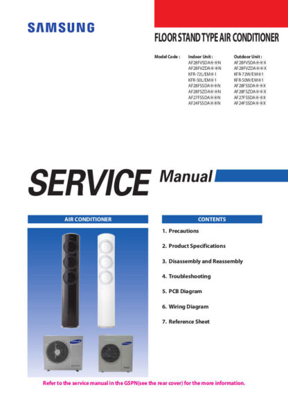 Samsung Air Conditioner Service Manual 122