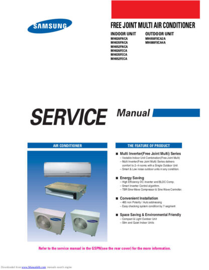 Samsung Air Conditioner Service Manual 124