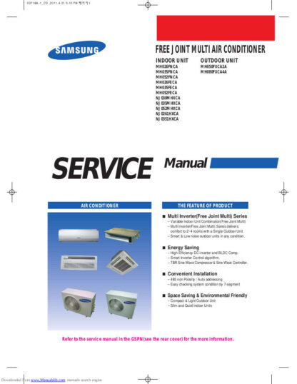 Samsung Air Conditioner Service Manual 125