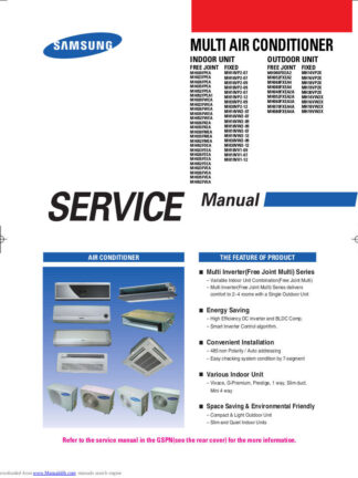 Samsung Air Conditioner Service Manual 127