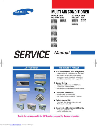 Samsung Air Conditioner Service Manual 128