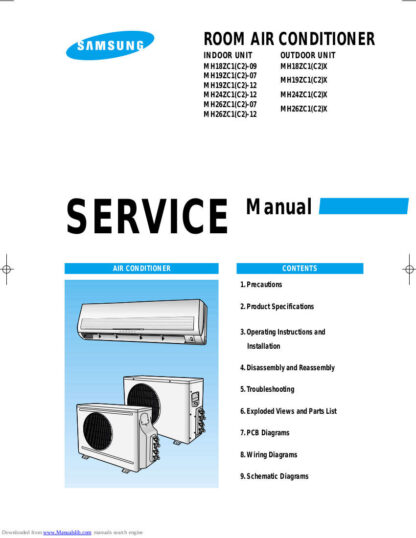 Samsung Air Conditioner Service Manual 130