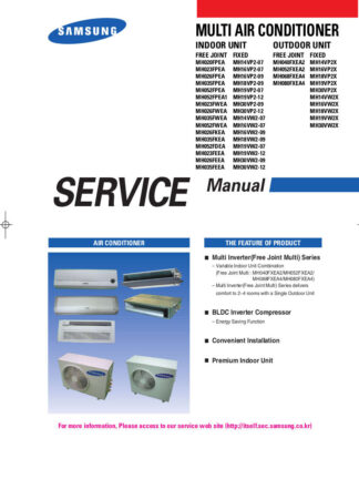 Samsung Air Conditioner Service Manual 131