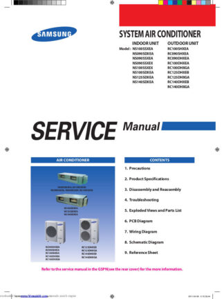 Samsung Air Conditioner Service Manual 135