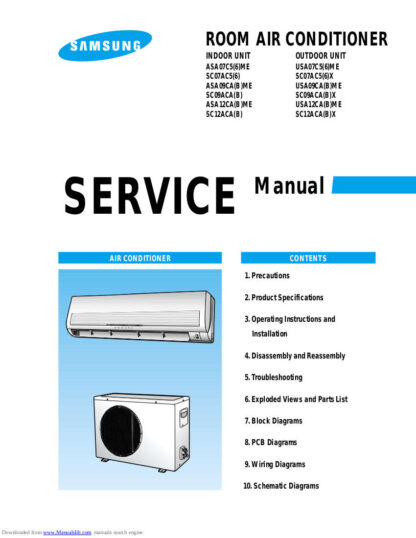 Samsung Air Conditioner Service Manual 136