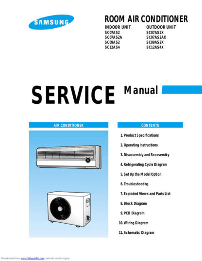 Samsung Air Conditioner Service Manual 137