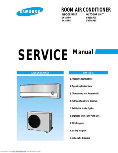 Samsung Air Conditioner Service Manual 139