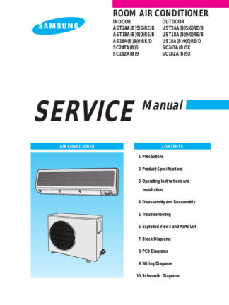 Samsung Air Conditioner Service Manual 140