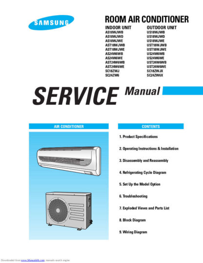 Samsung Air Conditioner Service Manual 141