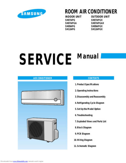 Samsung Air Conditioner Service Manual 144