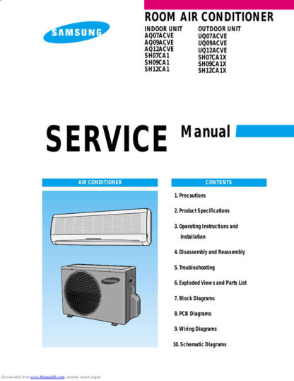 Samsung Air Conditioner Service Manual 145