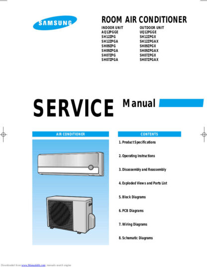 Samsung Air Conditioner Service Manual 148