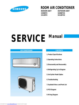 Samsung Air Conditioner Service Manual 152