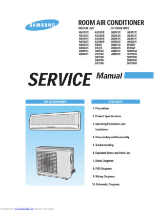 Samsung Air Conditioner Service Manual 156