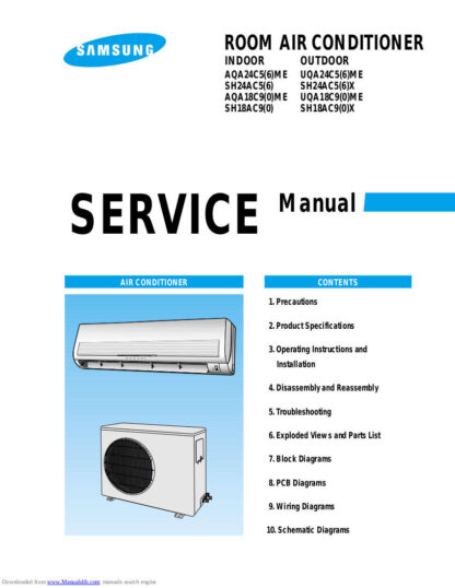 Samsung Air Conditioner Service Manual 157