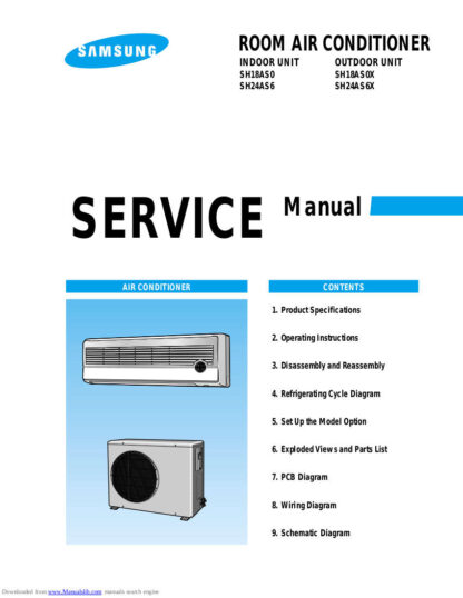 Samsung Air Conditioner Service Manual 158