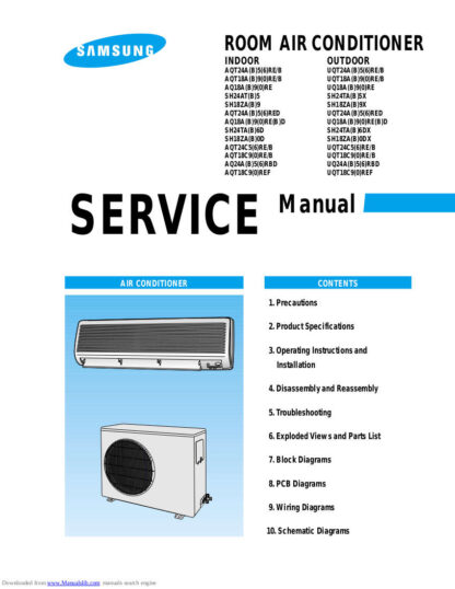 Samsung Air Conditioner Service Manual 160