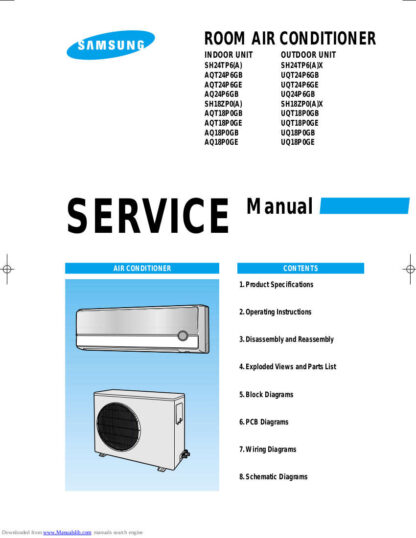 Samsung Air Conditioner Service Manual 161