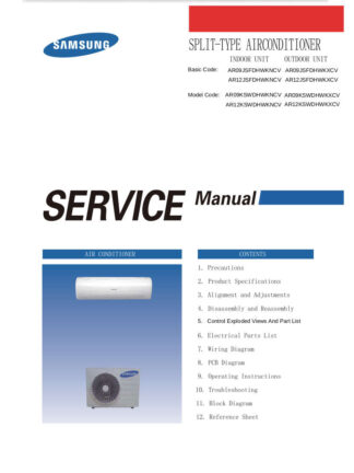 Samsung Air Conditioner Service Manual 168