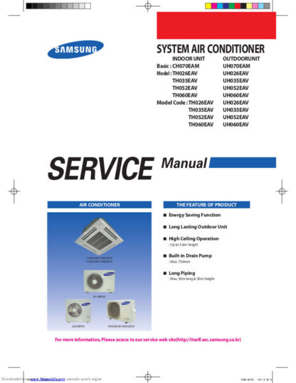 Samsung Air Conditioner Service Manual 169