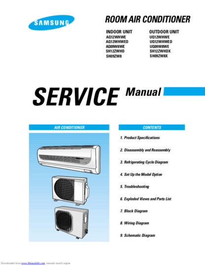 Samsung Air Conditioner Service Manual 178