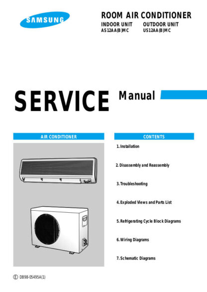 Samsung Air Conditioner Service Manual 182