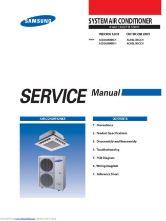 Samsung Air Conditioner Service Manual 187