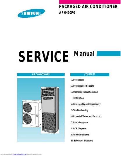 Samsung Air Conditioner Service Manual 199