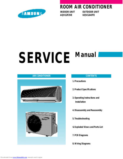 Samsung Air Conditioner Service Manual 202