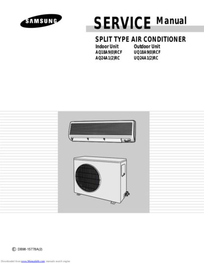 Samsung Air Conditioner Service Manual 207