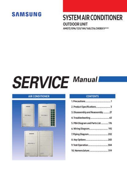 Samsung Air Conditioner Service Manual 212