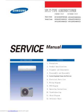 Samsung Air Conditioner Service Manual 217