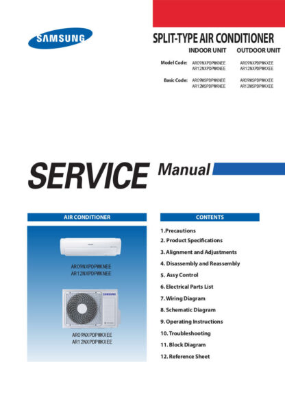 Samsung Air Conditioner Service Manual 219