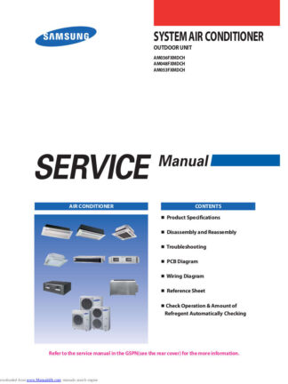 Samsung Air Conditioner Service Manual 28