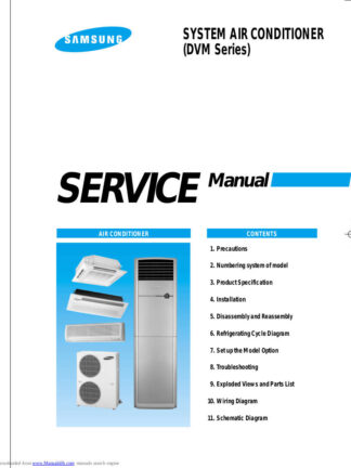 Samsung Air Conditioner Service Manual 32