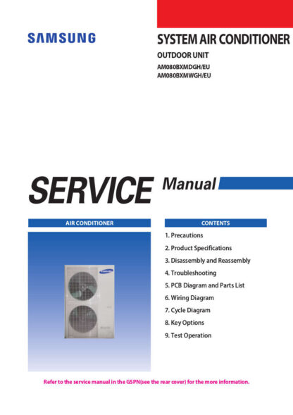 Samsung Air Conditioner Service Manual 44