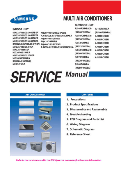 Samsung Air Conditioner Service Manual 45