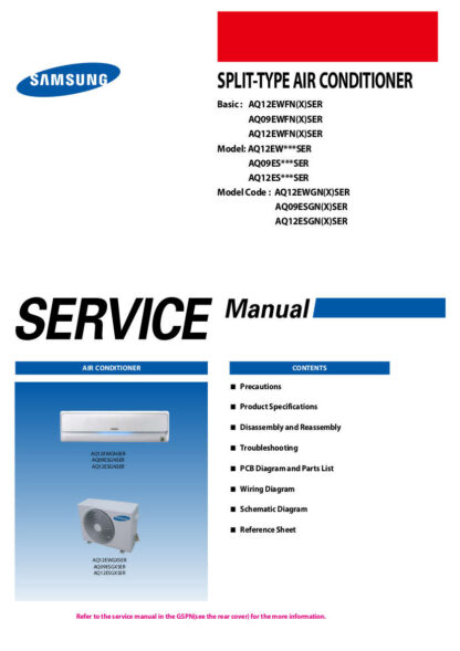 Samsung Air Conditioner Service Manual 46