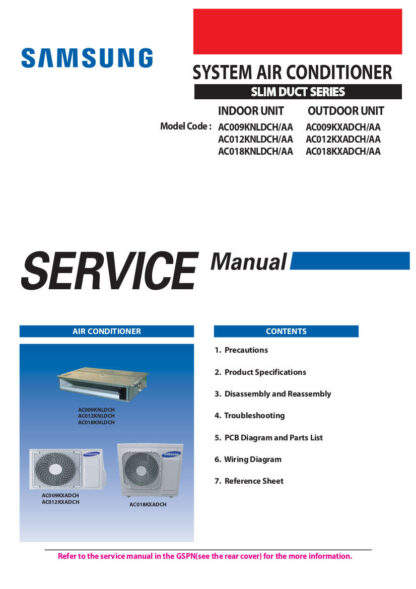 Samsung Air Conditioner Service Manual 50