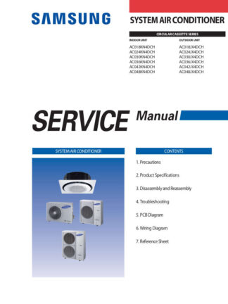 Samsung Air Conditioner Service Manual 51