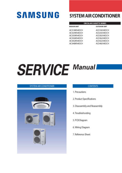 Samsung Air Conditioner Service Manual 51