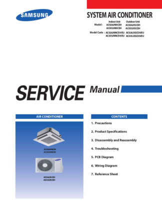 Samsung Air Conditioner Service Manual 56