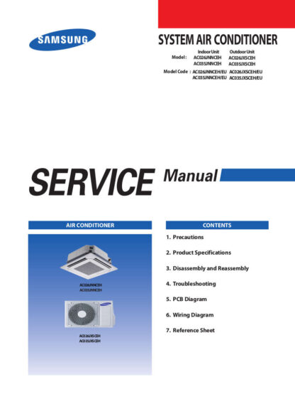 Samsung Air Conditioner Service Manual 56